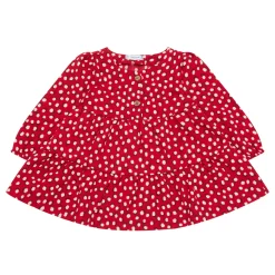 Day Dotted Ruffle Dress