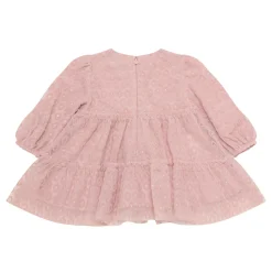 Day Tonal Dot Ruffle Dress