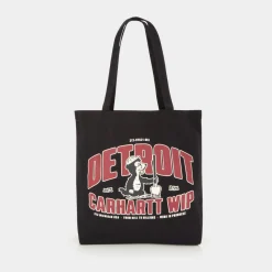 New CARHARTT WIP Dearborn Graphic Logo Tote Bag