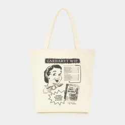 Best CARHARTT WIP Dearborn Graphic Logo Tote Bag