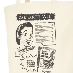 Best CARHARTT WIP Dearborn Graphic Logo Tote Bag