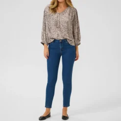 Discount KAFFE Debra Leopard Blouse