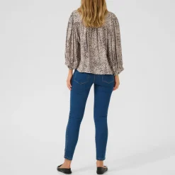 Discount KAFFE Debra Leopard Blouse