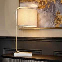 Online MINDY BROWNES Debussy Marble Base Table Lamp