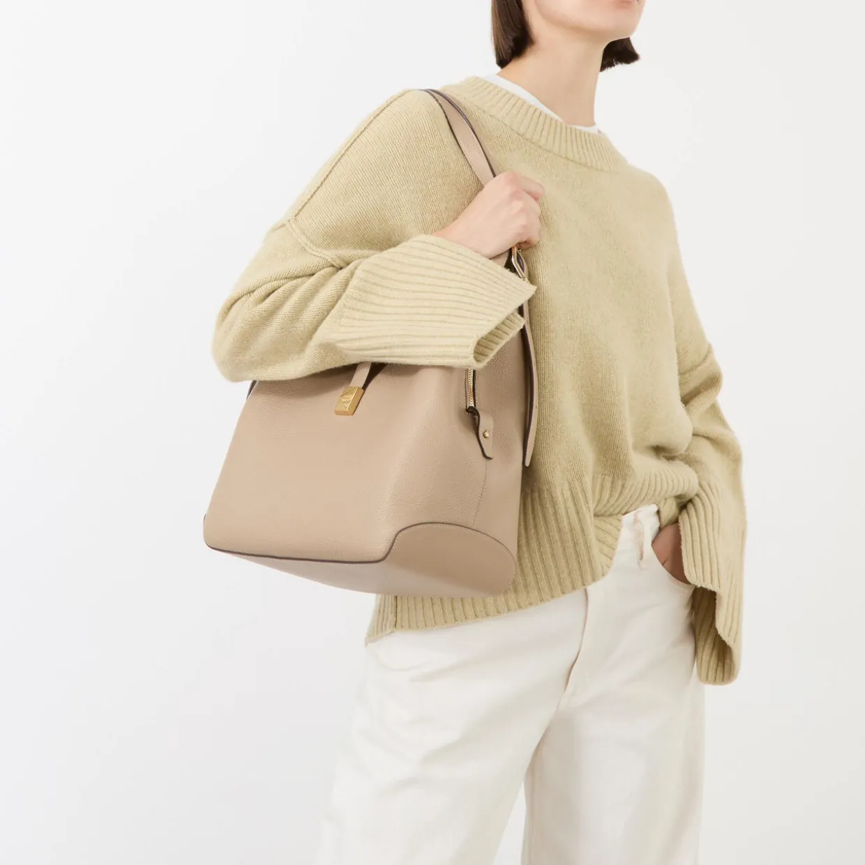 Deco Large Shoulder Bag