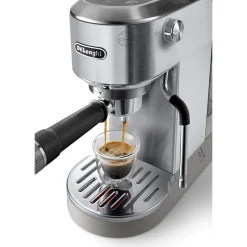 Dedica Duo Cold Brew Manual Pump Machine Silver