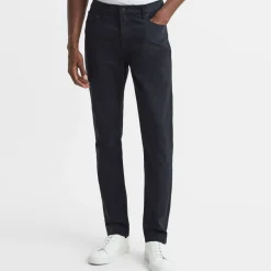 Sale REISS Deep Mid-Rise Slim Fit Jeans