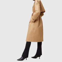 Hot ALLSAINTS Demmi Oversized Trench Coat