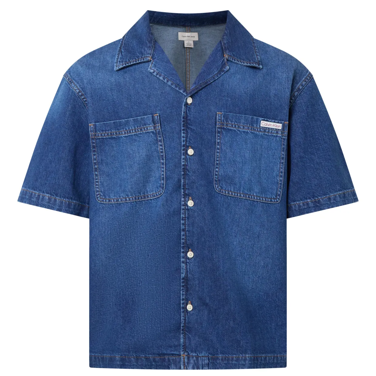 Denim Patch Pocket Shirt