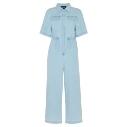 Online WHISTLES Denim Utility Jumpsuit