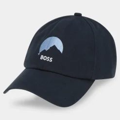 Online BOSS Derrel Mountain Logo Baseball Cap