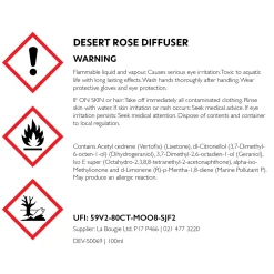 Outlet LA BOUGIE Desert Rose Room Diffuser