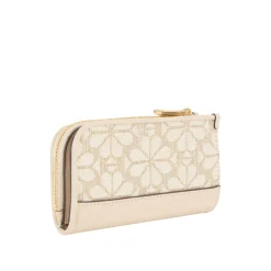Devin Small Flower Jacquard Wallet