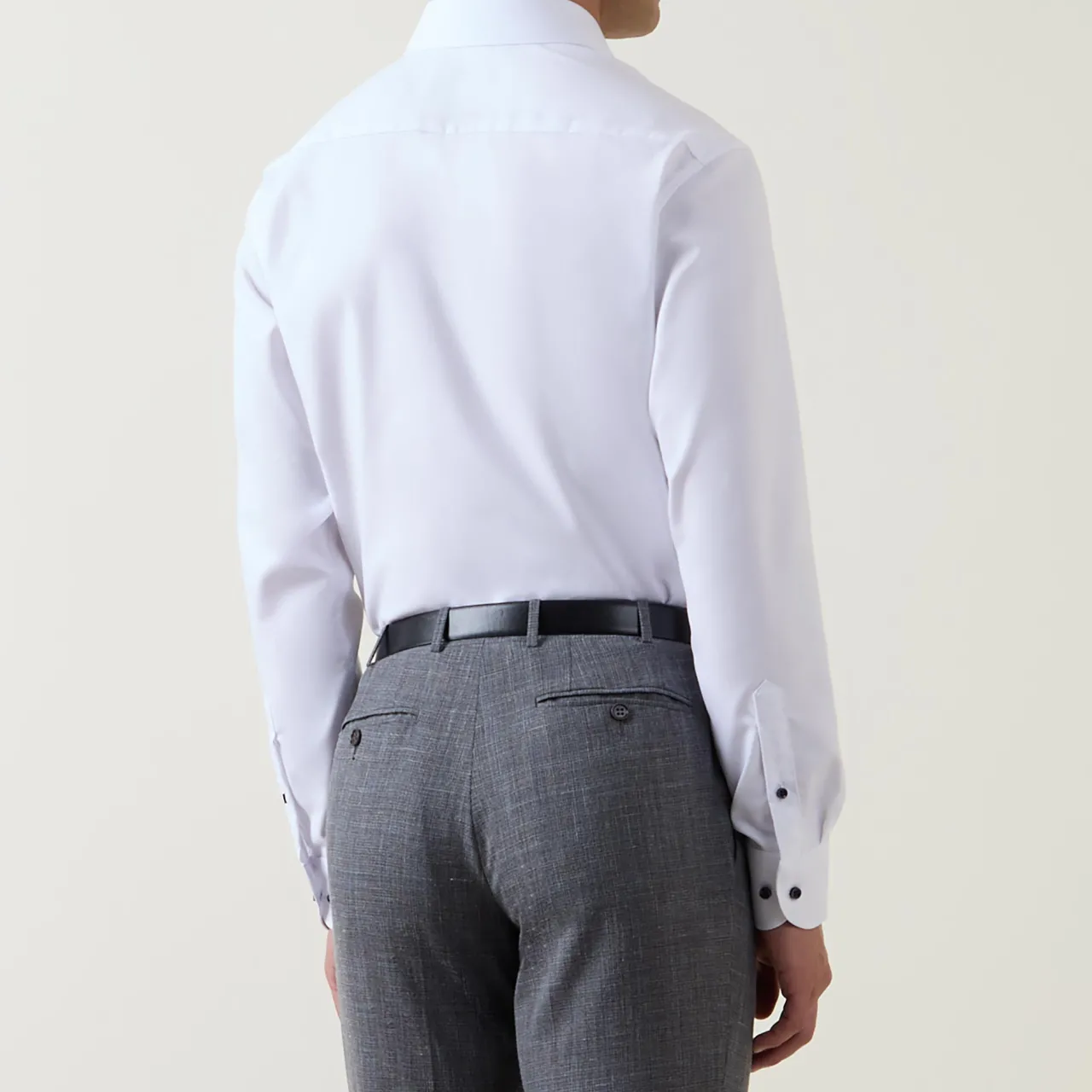 Sale ETERNA Diamond Structure Single-Cuff Shirt