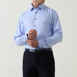 Diamond Structure Single-Cuff Shirt