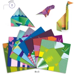 Dinosaurs Origami Set