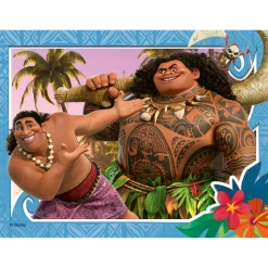 Clearance RAVENSBURGER Disney Moana 2 Four-in-a-Box Jigsaw Puzzles
