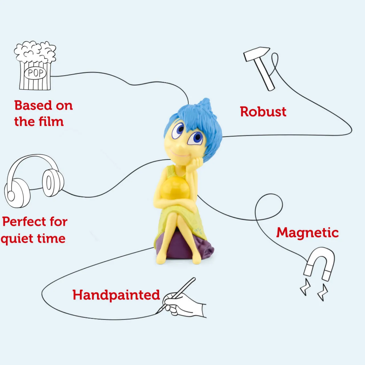 Fashion TONIES Disney Pixar: Inside Out Audio Figurine