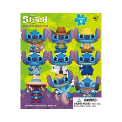 Disney's Stitch Series 6 Assorted Figural Bag Clip