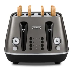Fashion DE'LONGHI Distinta X Titanium Four Slot Toaster