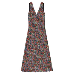 Ditsy Floral Flared Dress