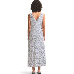 Ditsy Printed Flared Dress