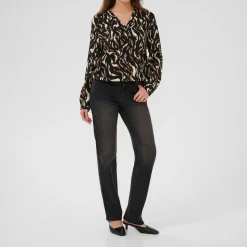 Ditte Printed Blouse