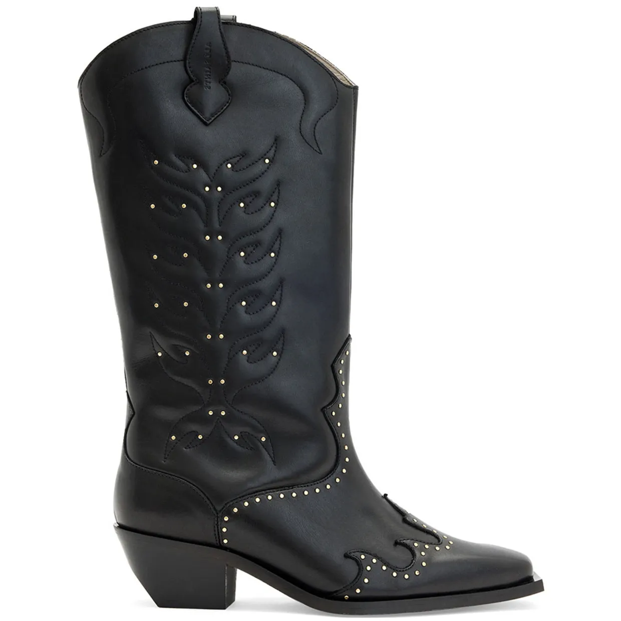 Dolly Stud Knee-High Boots