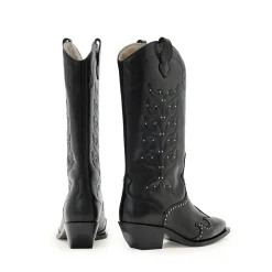 Dolly Stud Knee-High Boots