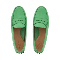 New CARL SCARPA Domenica Suede Driving Shoes