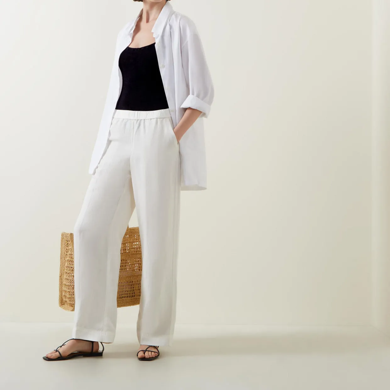 Domino Crinkled Swimsuit