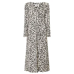 Doris Leopard Flared Dress