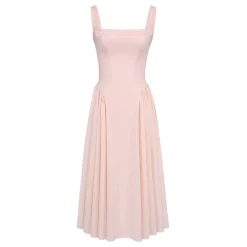 Dorothy Pleated Flared Sundress