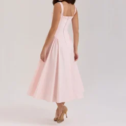 Dorothy Pleated Flared Sundress