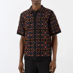 Clearance WAX LONDON Dorset Knitted Shirt