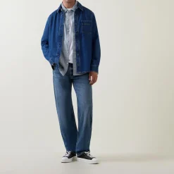 Double Faced Striped Shirt