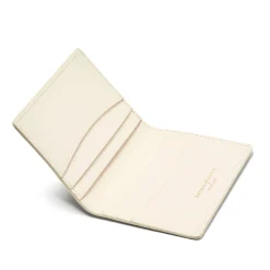 Outlet ASPINAL OF LONDON Double Fold Woven Leather Cardholder