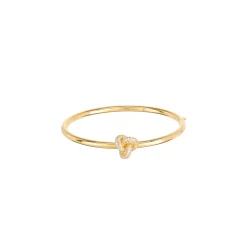 Double Knot Pavé Bangle