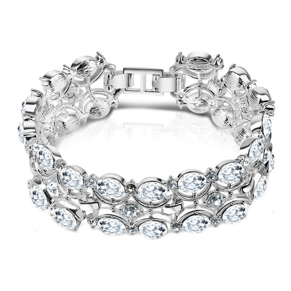 Double Row Embellished Bracelet