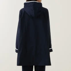 Hot JOSEPH RIBKOFF Double-Breasted Hooded Coat