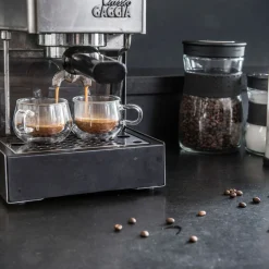 Fashion JUDGE Double-Walled Espresso Glass Two-Piece Set