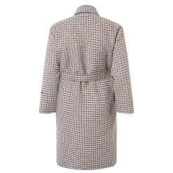 Outlet PERSONA BY MARINA RINALDI Dovere Reversible Check Print Trench Coat