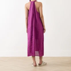 Drape Detailed Flare Dress