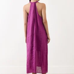 Drape Detailed Flare Dress