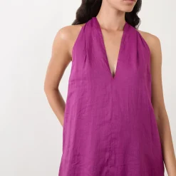 Drape Detailed Flare Dress