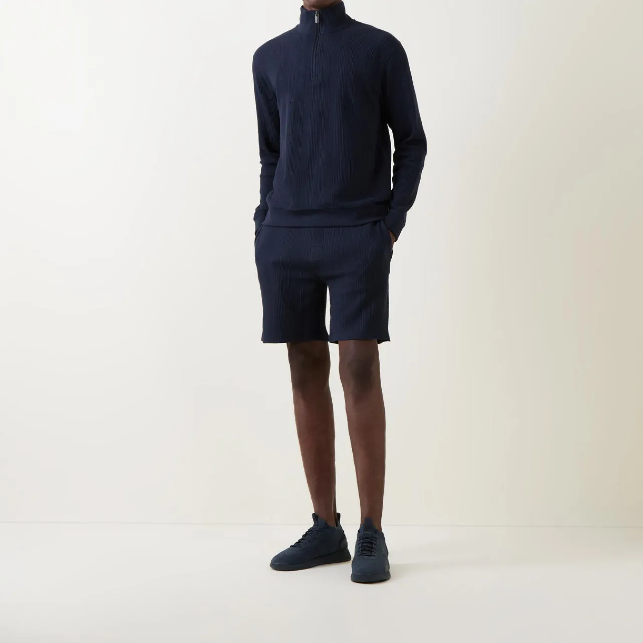 New BOSS Drawstring Structured Shorts