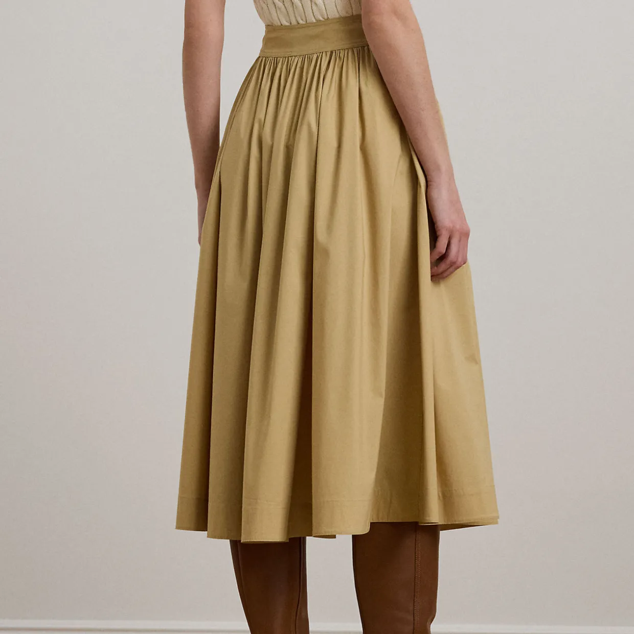 Draybe Button Skirt