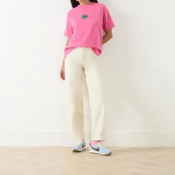 Outlet DAMSON MADDER Drew Mid-Rise Straight Leg Jeans