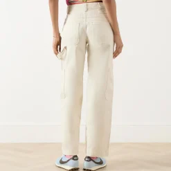 Outlet DAMSON MADDER Drew Mid-Rise Straight Leg Jeans