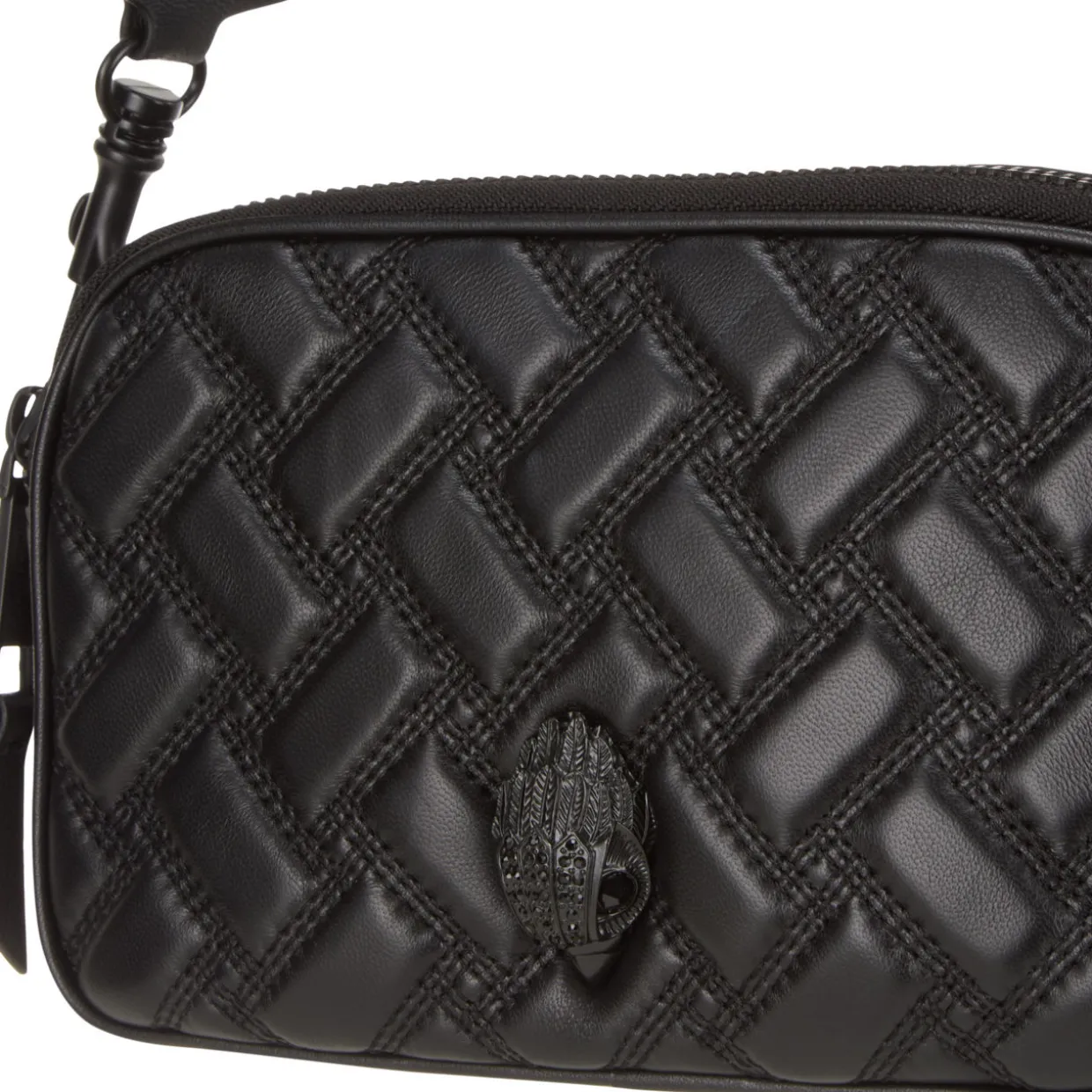 Dual Zip Camera Crossbody Bag